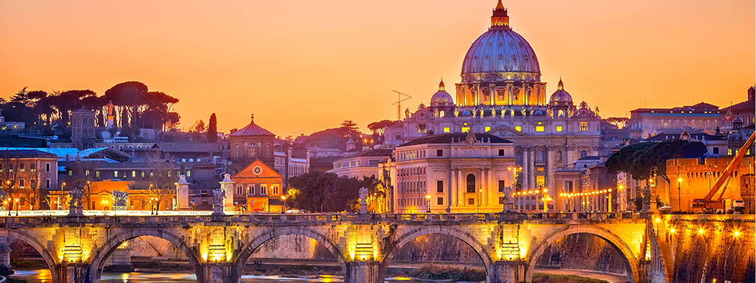 Rom er både en arkitektonisk og kulinarisk perle i Italien