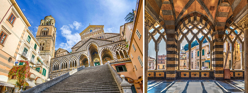 Udsigt fra øen, Capri. Italien.