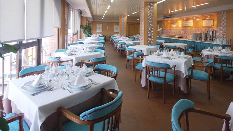 restaurant Hotel Zentral Mayoral Toledo Spanien