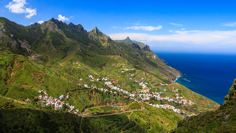 Anaga-bjergene på Tenerife, Spanien