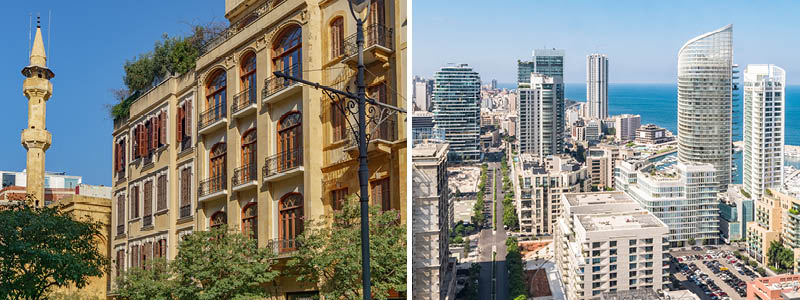 Se Beiruts handelsgader