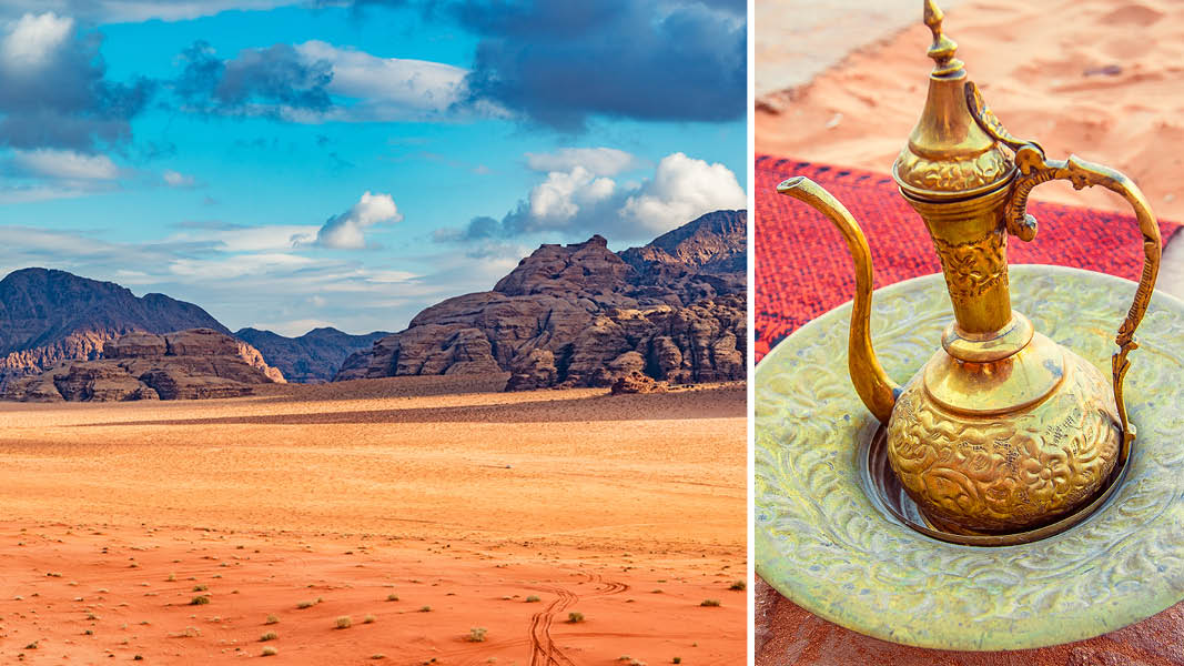 Wadi Rum ørkenen i Jordan