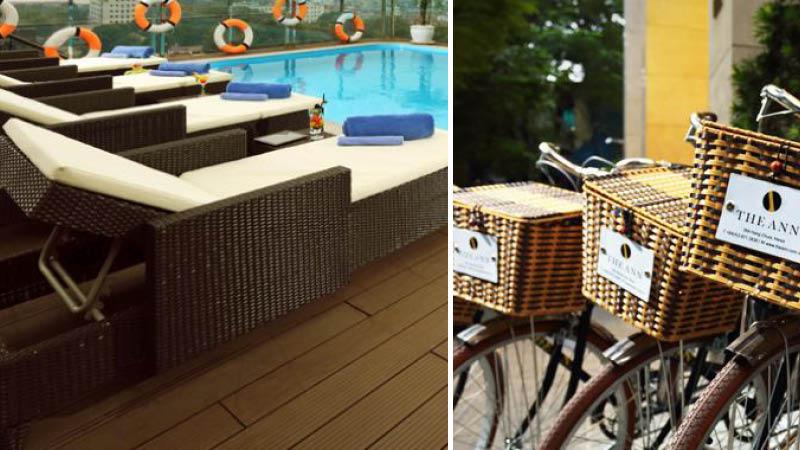 pool og cykler the ann hanoi hotel 
